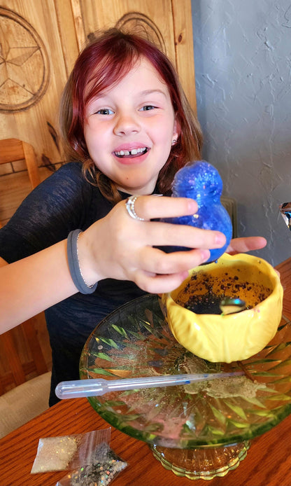 Rainbow Dreams Magic Potion Kit – Fizzing Powder, Rainbow Crystals & Glitter