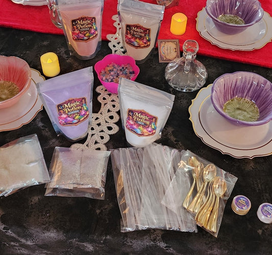 Magical Potion Party for Five – Invitations & Potion Ingredients Kit
