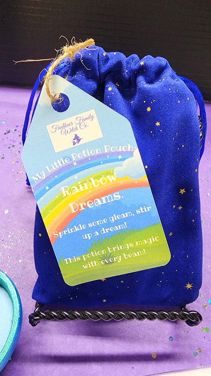 Rainbow Dreams Magic Potion Kit – Fizzing Powder, Rainbow Crystals & Glitter