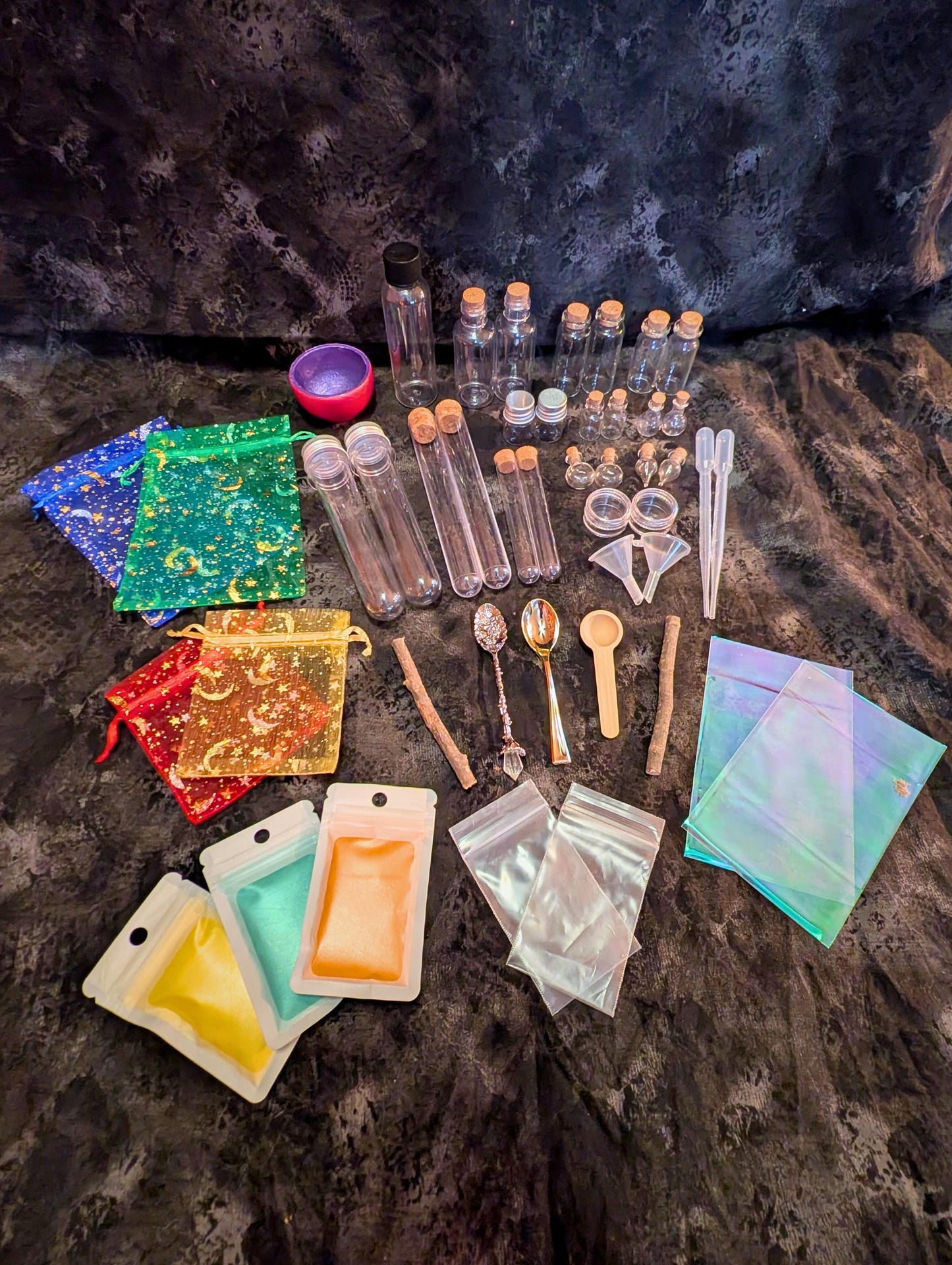 Master Alchemy Potion Kit – Bottles, Tools & Magic Powders