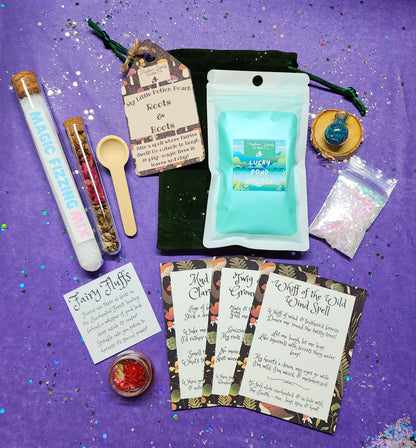 Nature Potion Kit – Roots & Boots Edition – Fizzing Powder, Herbs & Glitter