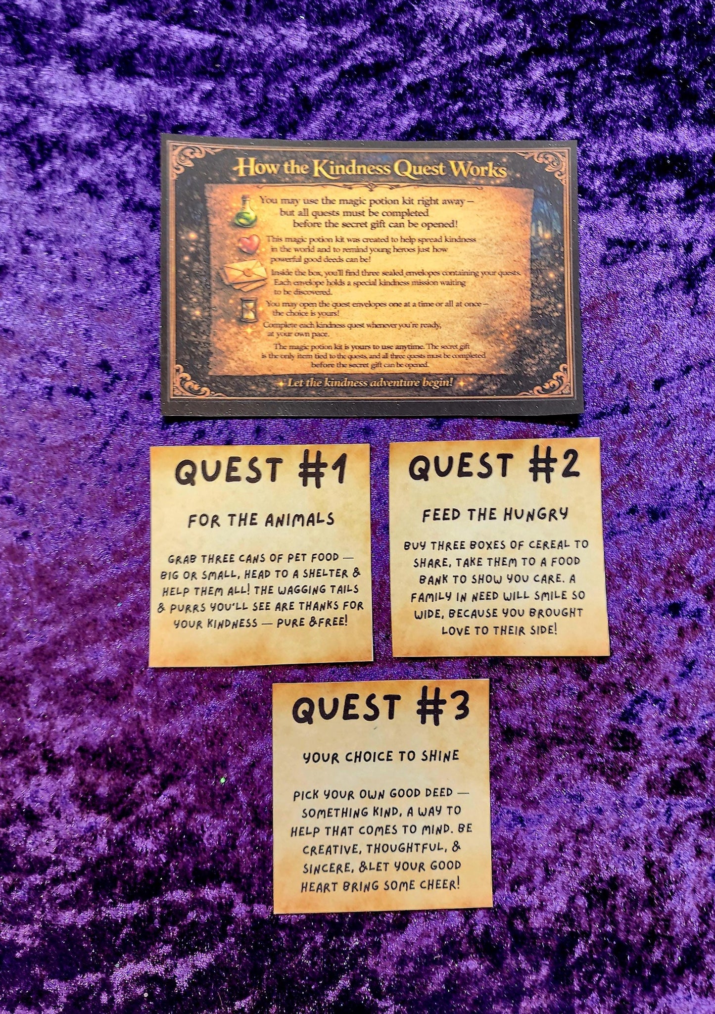Kindness Quest Treasure Chest – Magic Potion Kit & Good Deeds Adventure