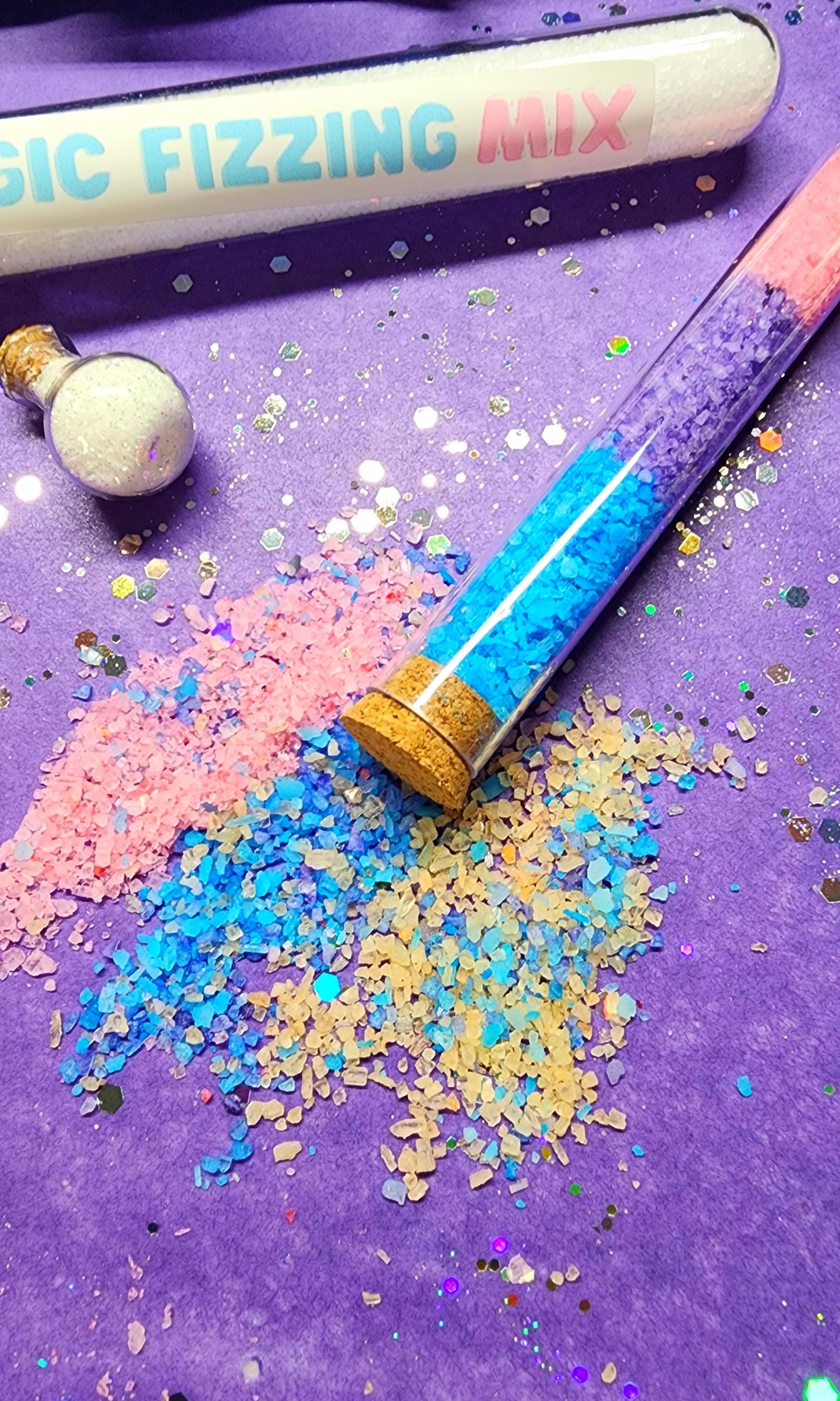Rainbow Dreams Magic Potion Kit – Fizzing Powder, Rainbow Crystals & Glitter