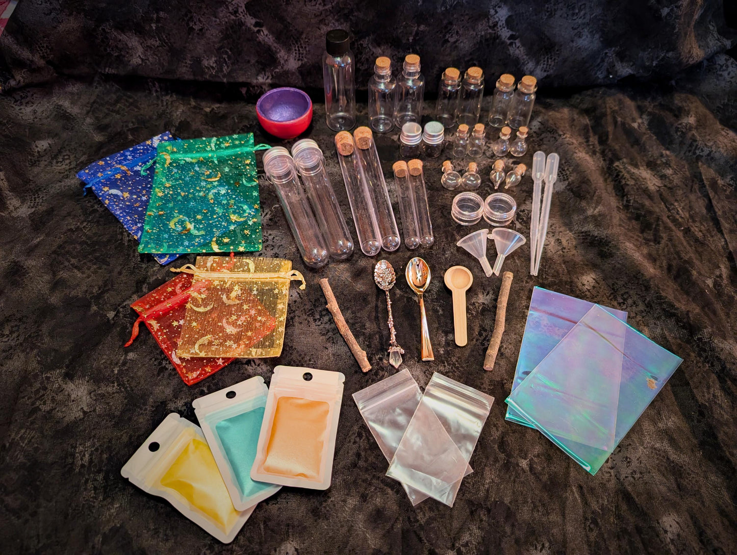 Master Alchemy Potion Kit – Bottles, Tools & Magic Powders