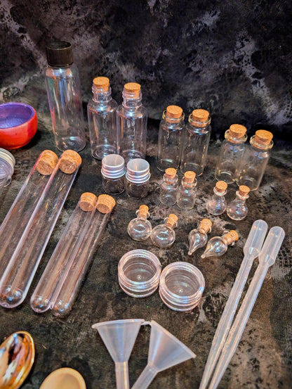 Master Alchemy Potion Kit – Bottles, Tools & Magic Powders