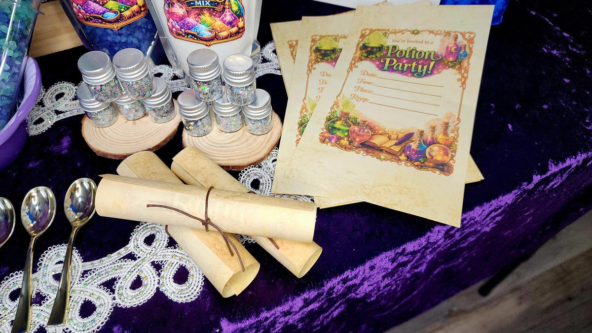 Cauldron Club Birthday Potion Party Kit for Ten!