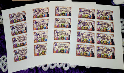 Cauldron Club Birthday Potion Party Kit for Ten!