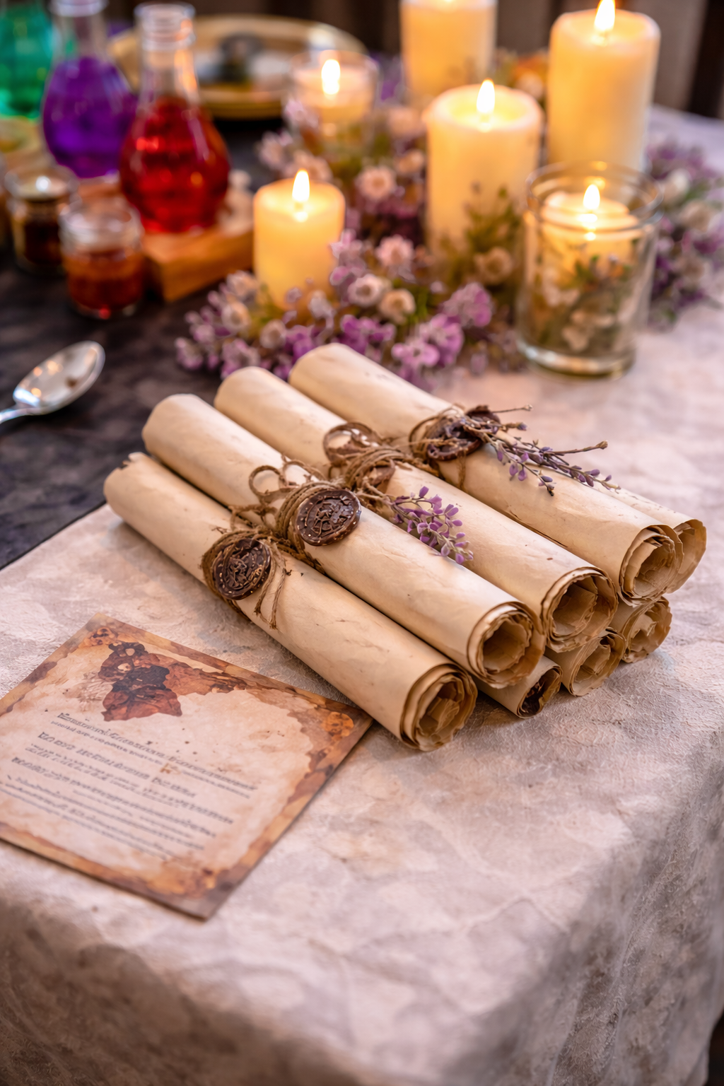 Magical Potion Party for Five – Invitations & Potion Ingredients Kit