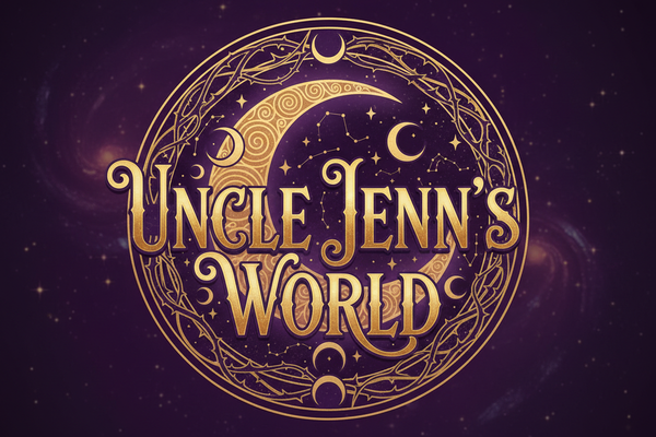 Uncle Jenn's World Logo